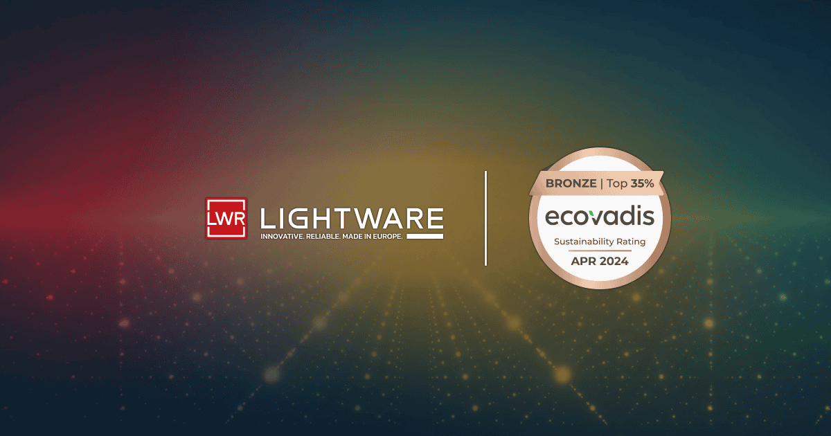 Lightware Achieves EcoVadis Bronze Rating