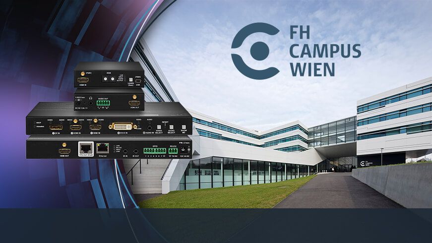 FH Campus Wien Features HDBaseT™ Technology by Lightware