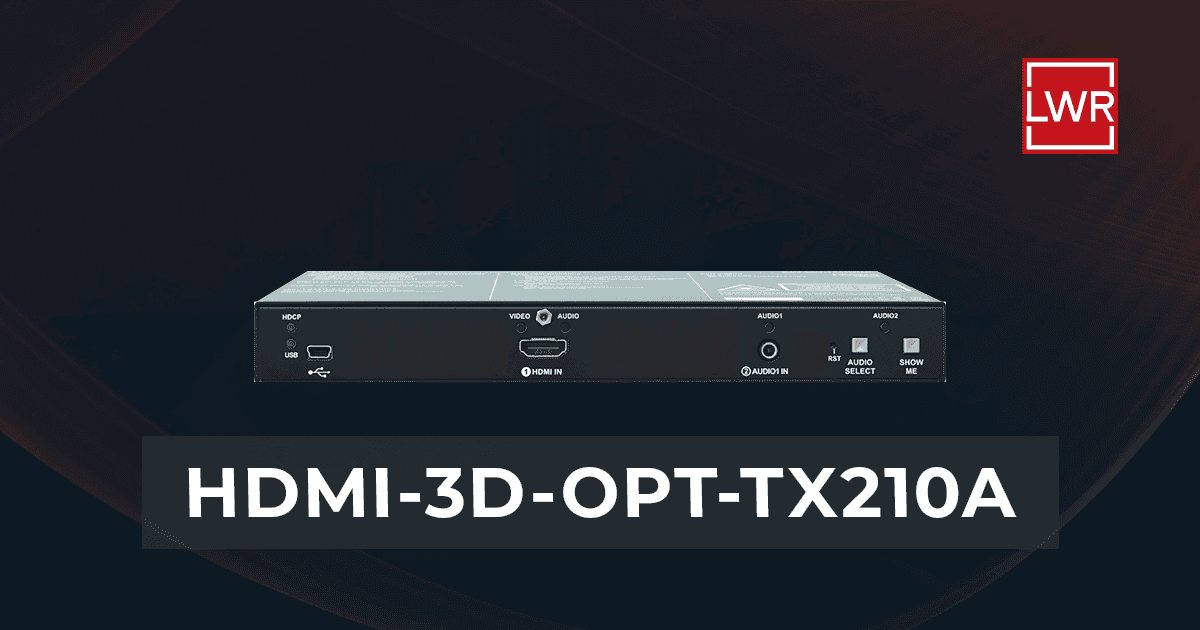 HDMI-3D-OPT-TX210A | HDMI Optical Extender