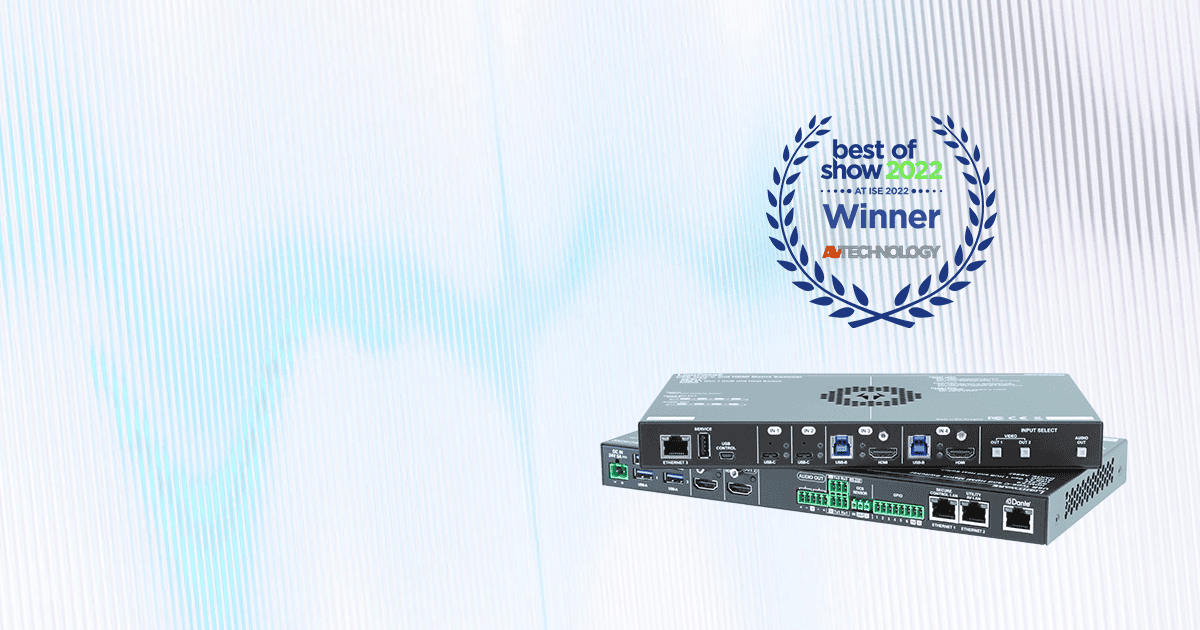 Lightware’s Taurus UCX Wins Best of Show Award at ISE 2022
