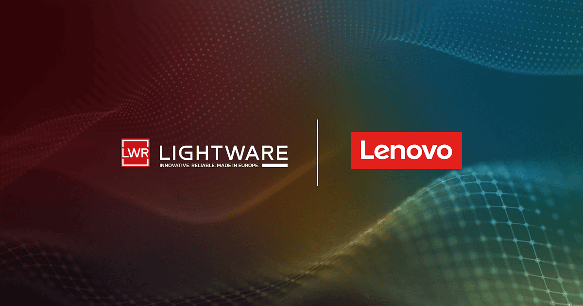 Lightware and Lenovo Announce Strategic Collaboration