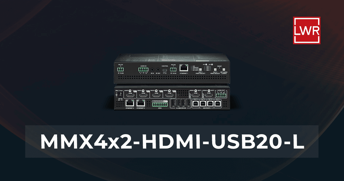 MMX4x2-HDMI-USB20-L | HDMI Matrix Switcher