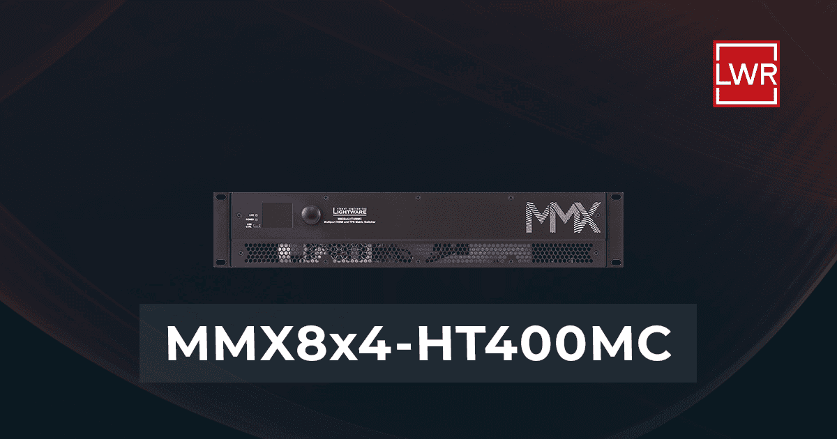 MMX8x4-HT400MC | Multiport HDMI & TPS Matrix Switcher