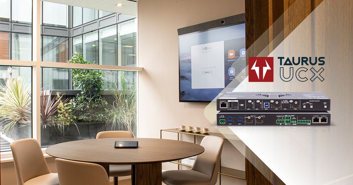 Tateside Trusts in Taurus UCX to Power Smart Meeting Spaces at Landmark Offices