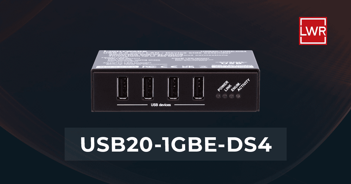 USB20-1GBE-DS4 | USB 2.0 over LAN Extender